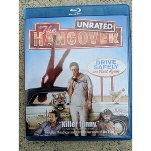 The Hangover (Unrated) (Blu-ray, 2009) Comedy Bradley Cooper Zach Galianikas